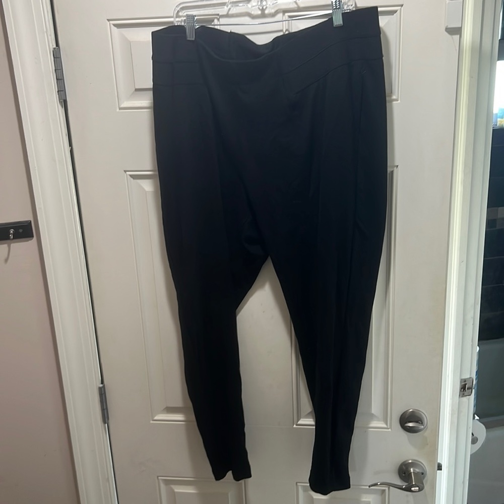 Lane Bryant Black Tuxedo Pant 24